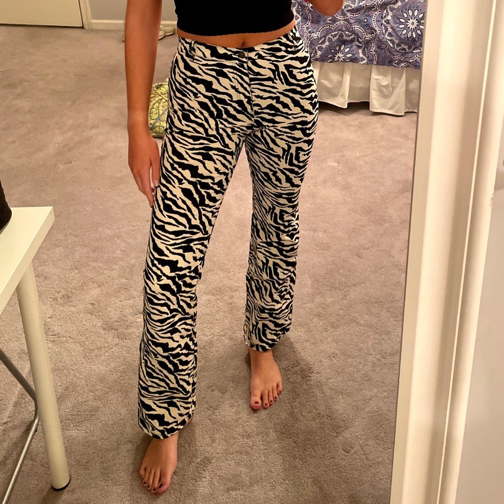 Motel Rocks Zebra Pants - Picture 1 of 2